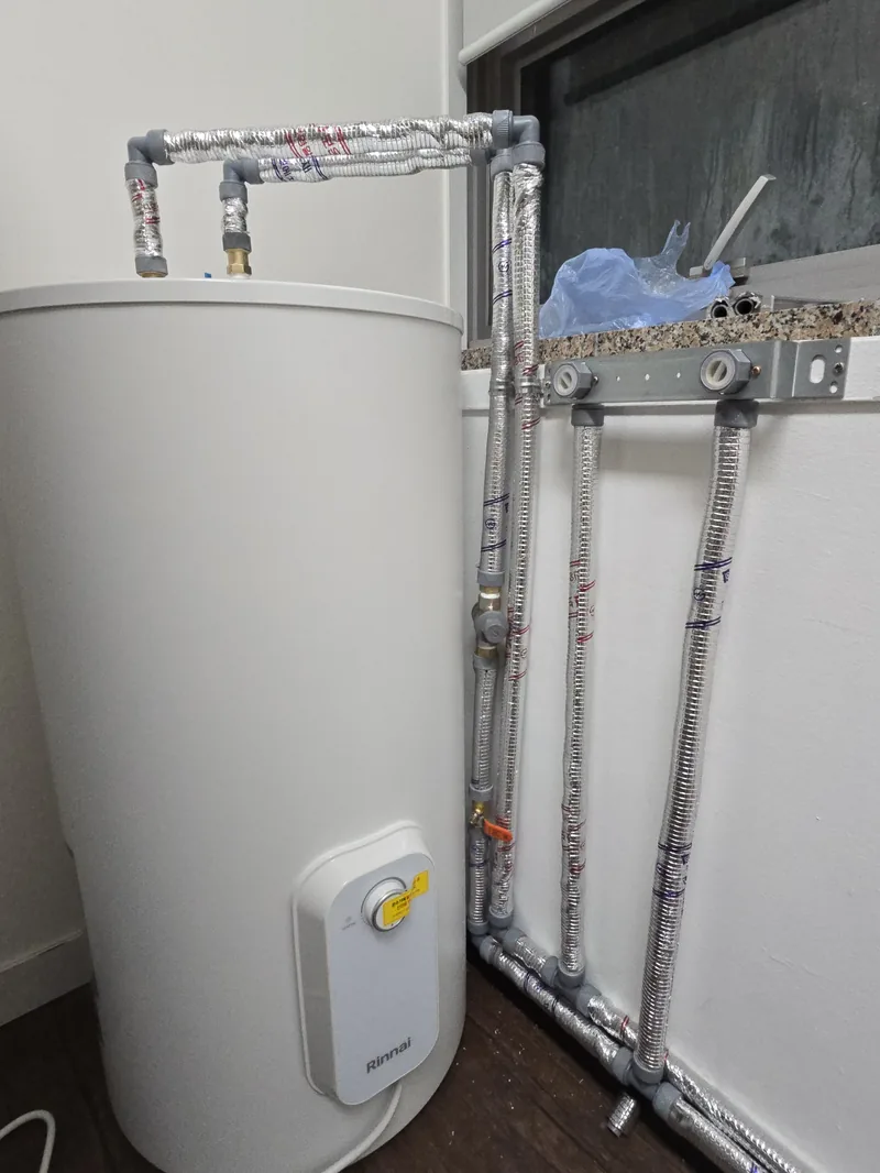 전기온수기 수리 완료